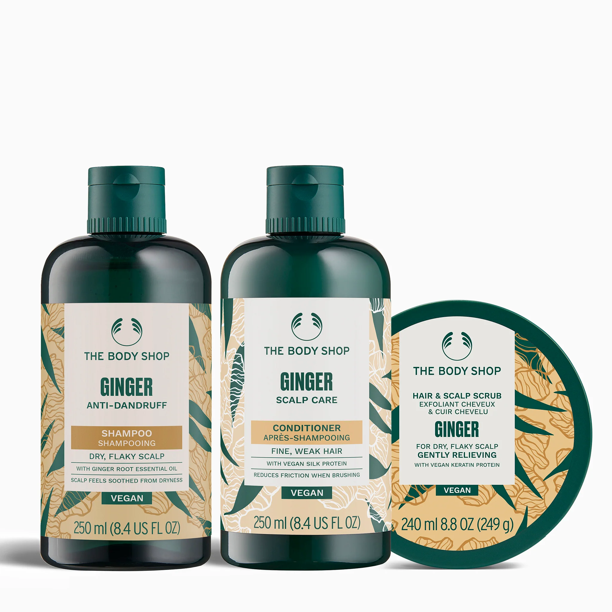 Anti-Dandruff Scrub Trio