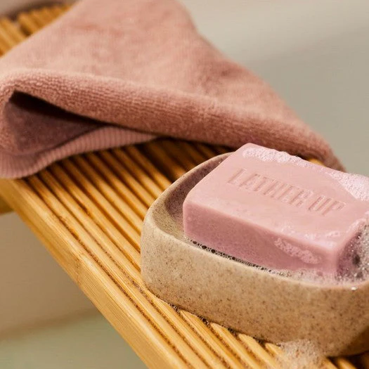 British Rose Cleansing Face & Body Bar - Image 2