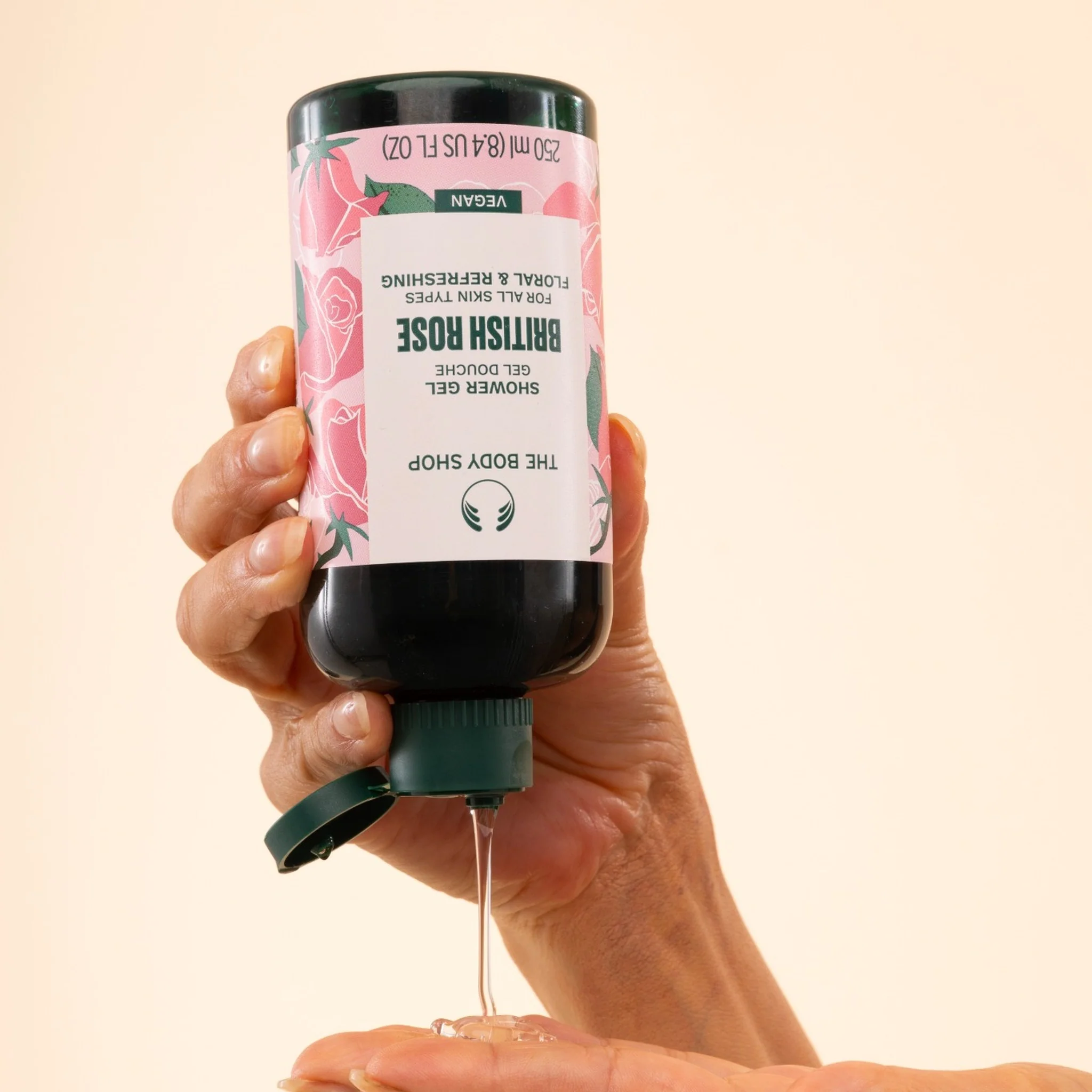 British Rose Shower Gel - Image 3