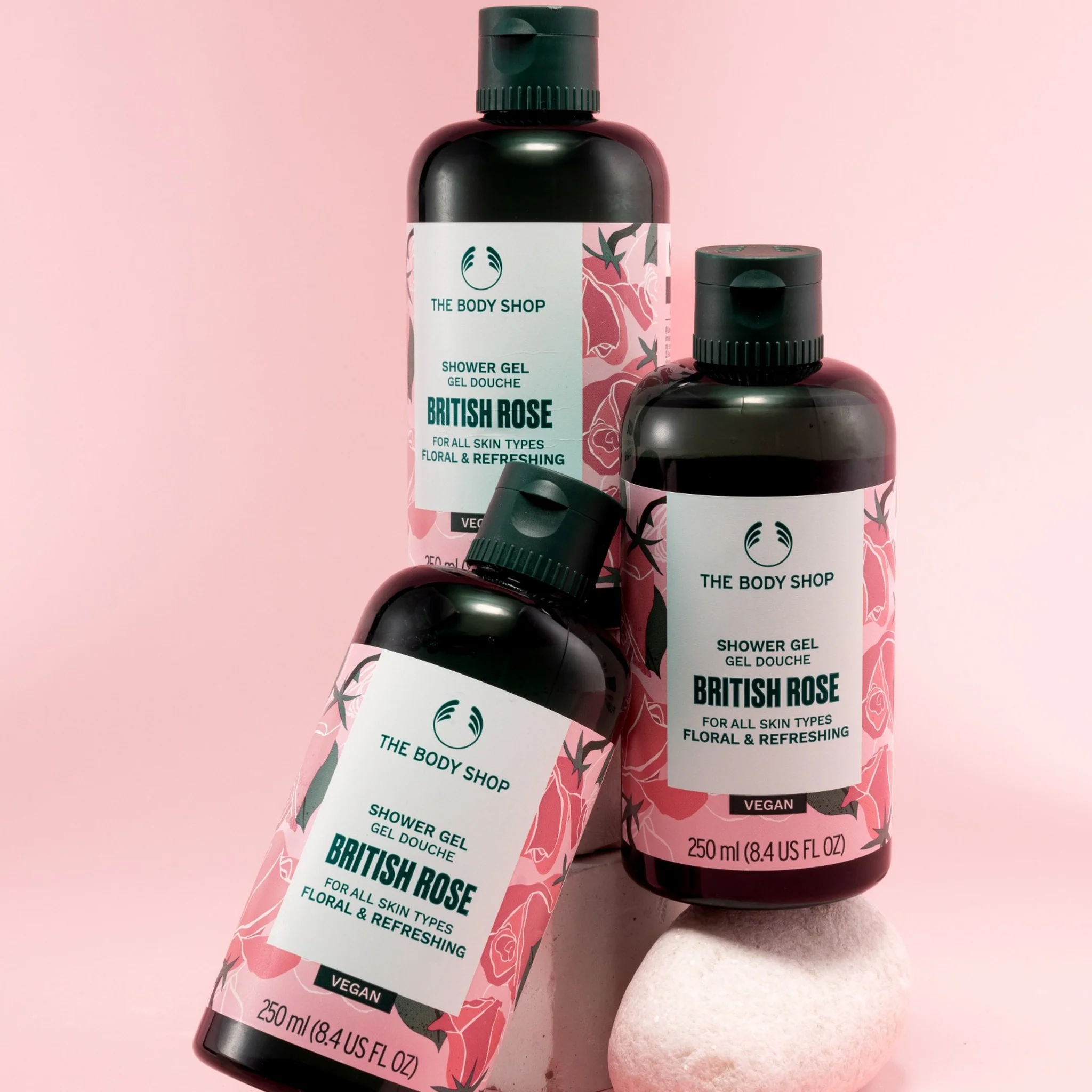 British Rose Shower Gel - Image 4